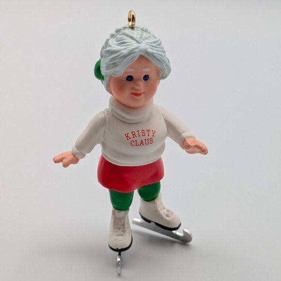 Hallmark Keepsake Kristy Claus 1989 Vintage Christmas Ornament - Picture 1 of 11